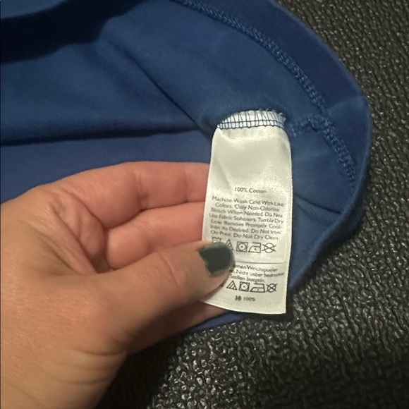 Eddie Bauer Royal Blue Short Sleeve Tee size XL - Picture 4 of 6